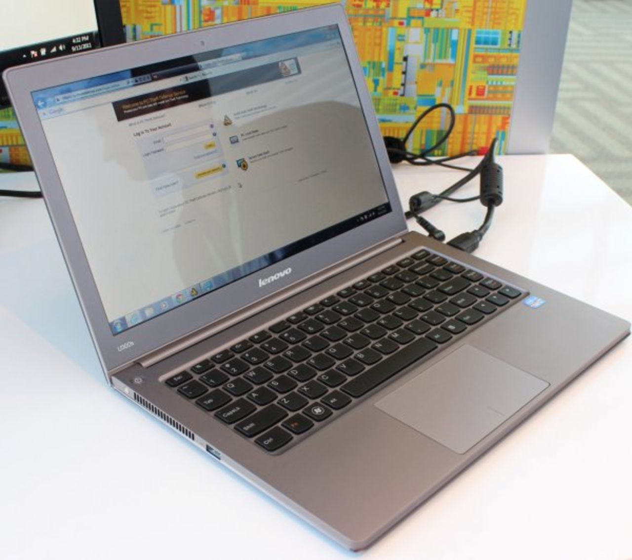 Många ultrabooks under mässan