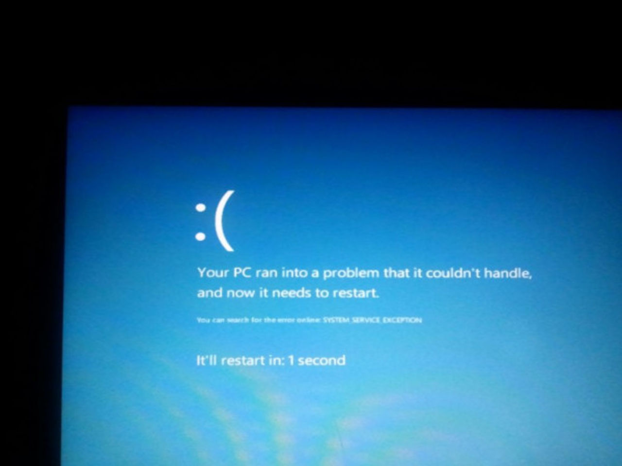 Windows 8 får ny BSOD