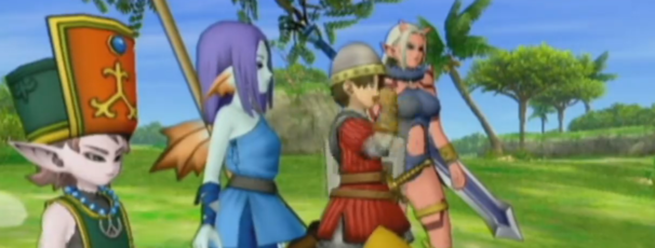 Mer gameplay från Dragon Quest X