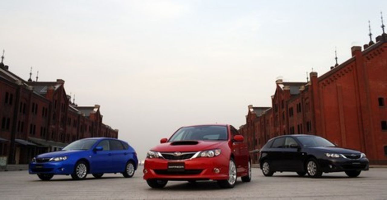 Försäljningsstart för Subaru Impreza i Japan