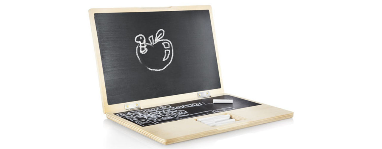 Mycket analog laptop