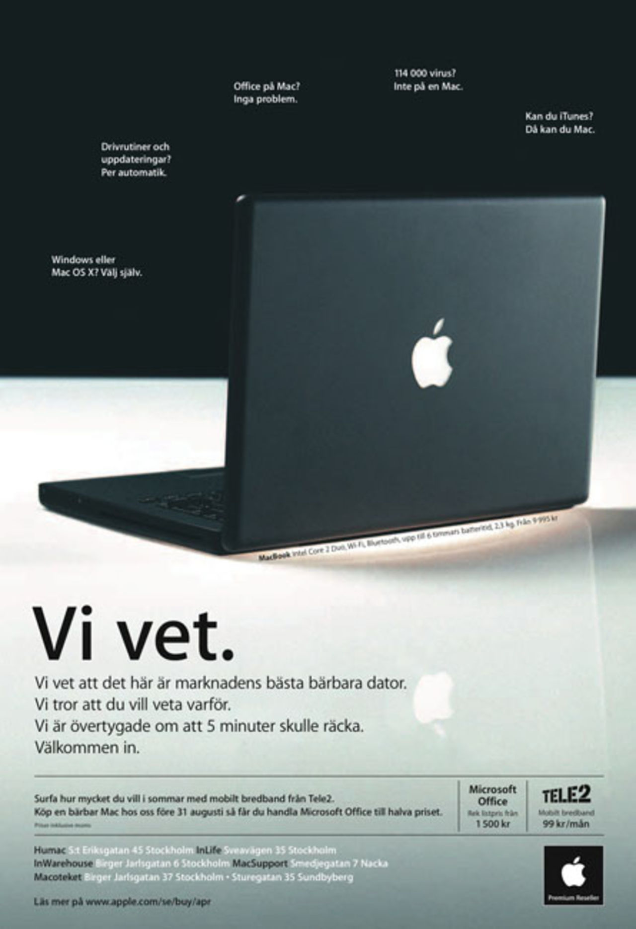 Stockholms Macbutiker i samarbete