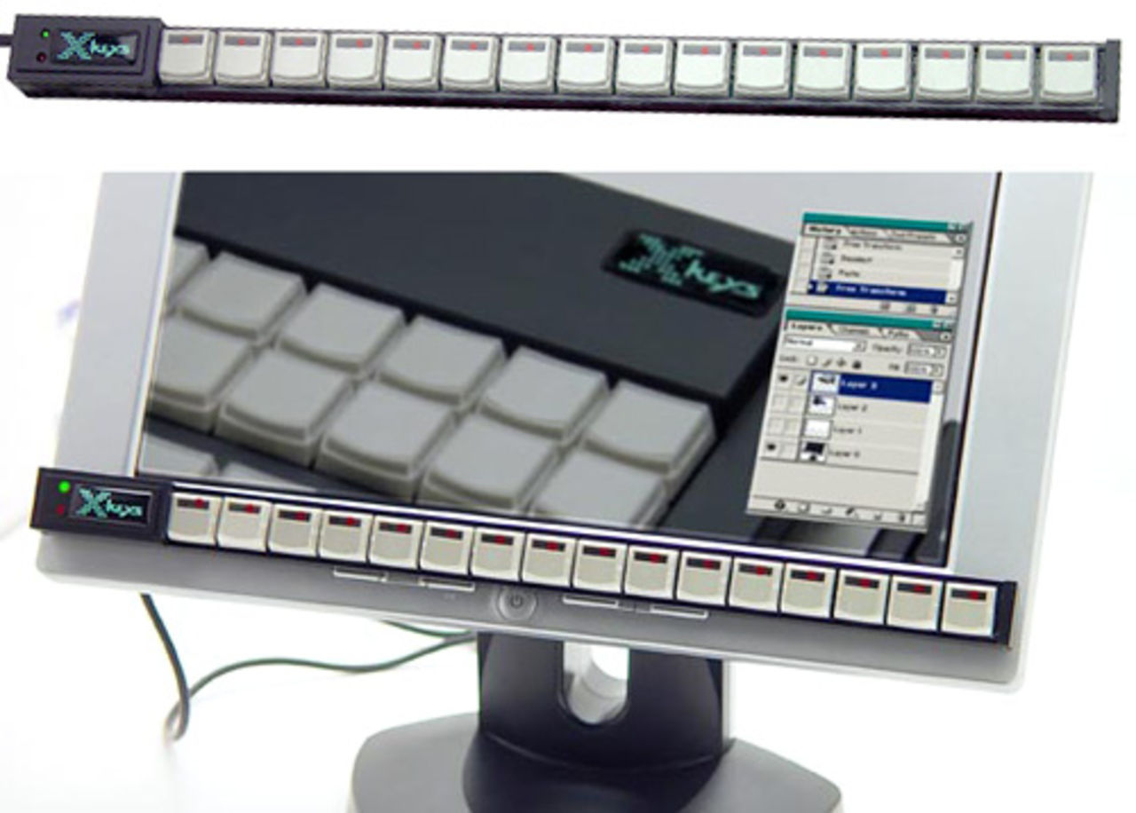 X-Keys - snabbtangenter till skärmen