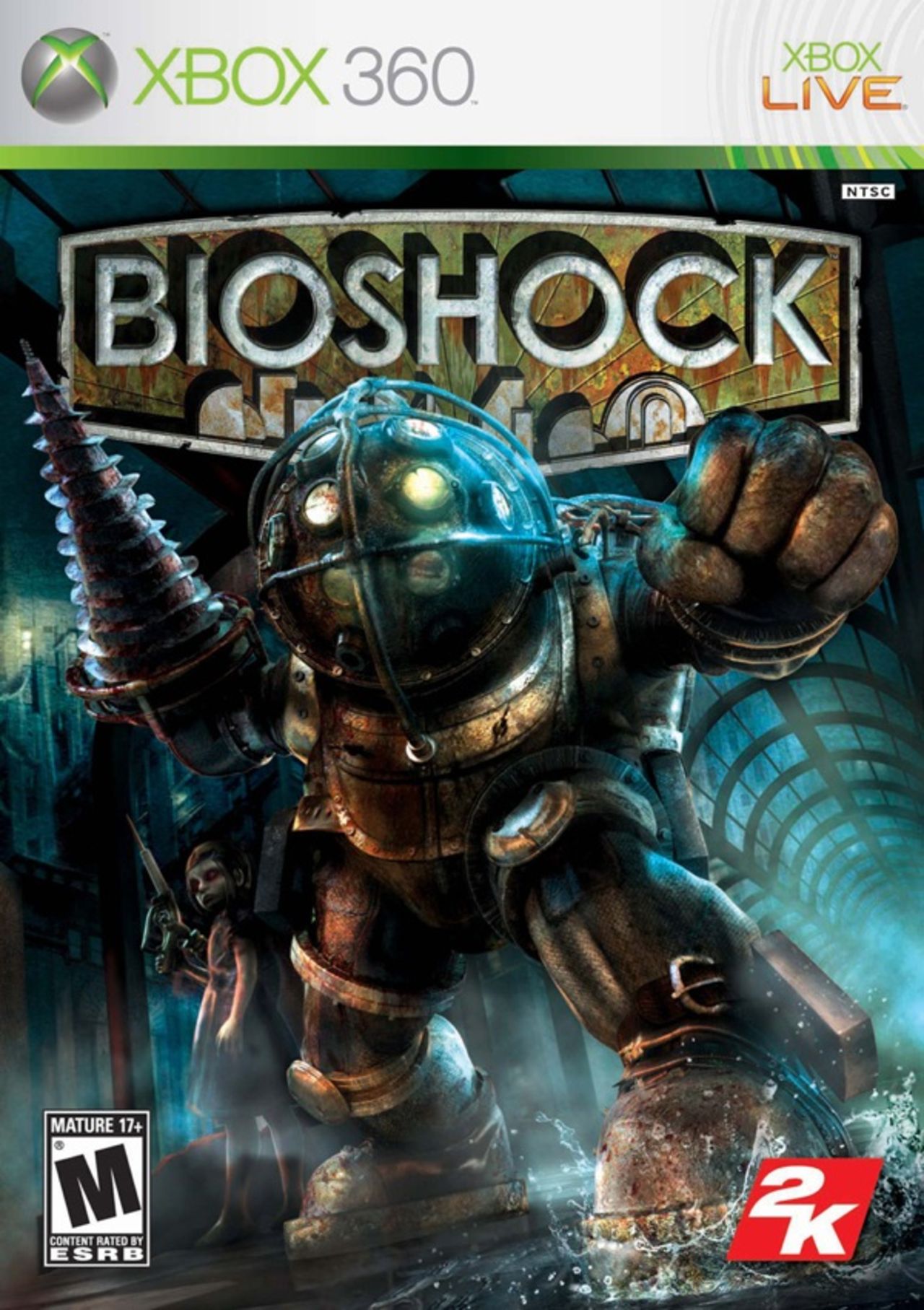 Framsidan av Bioshock