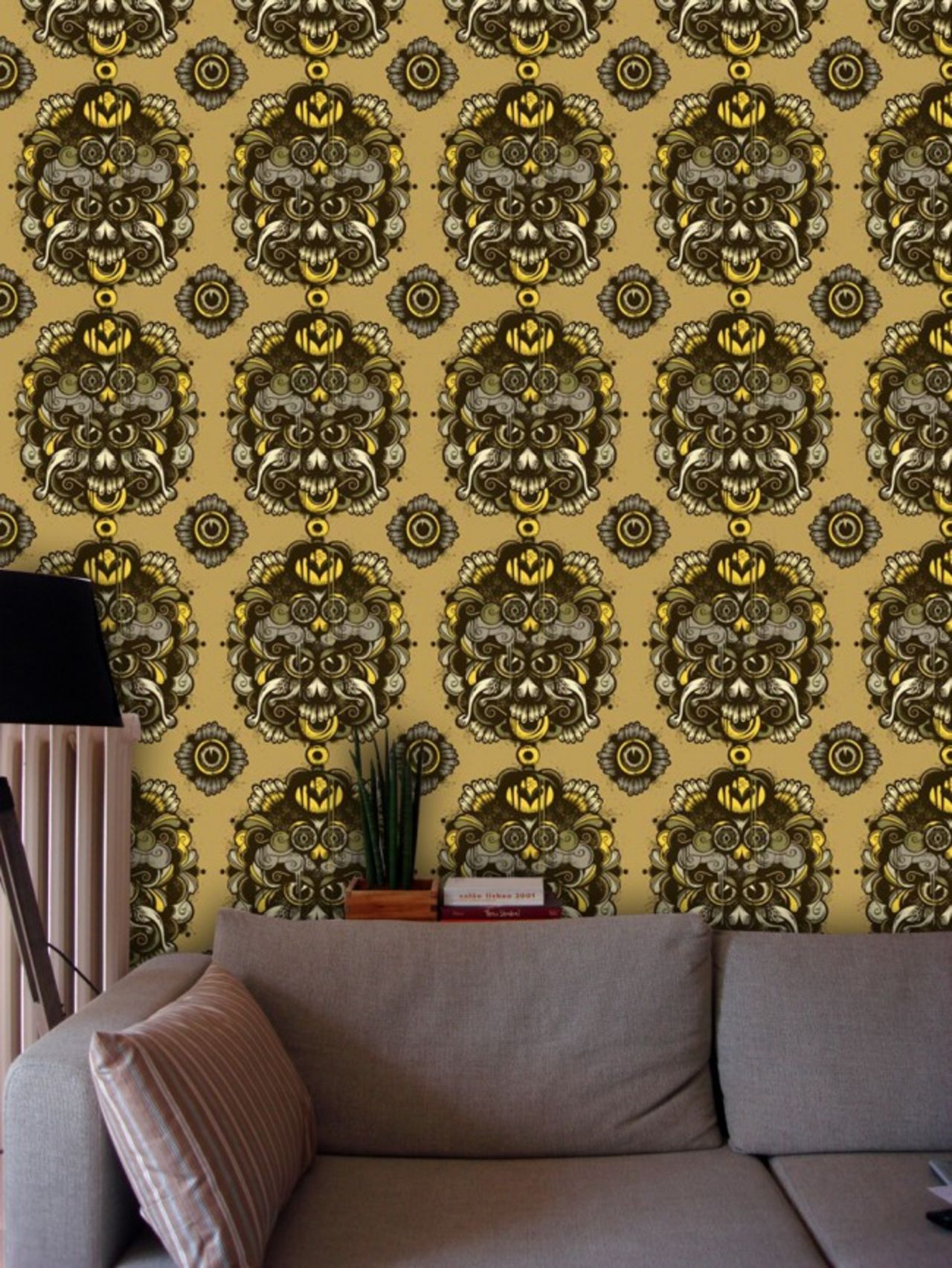 Gatukonst på tapeten