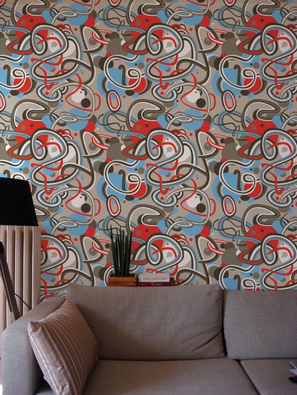 Gatukonst på tapeten