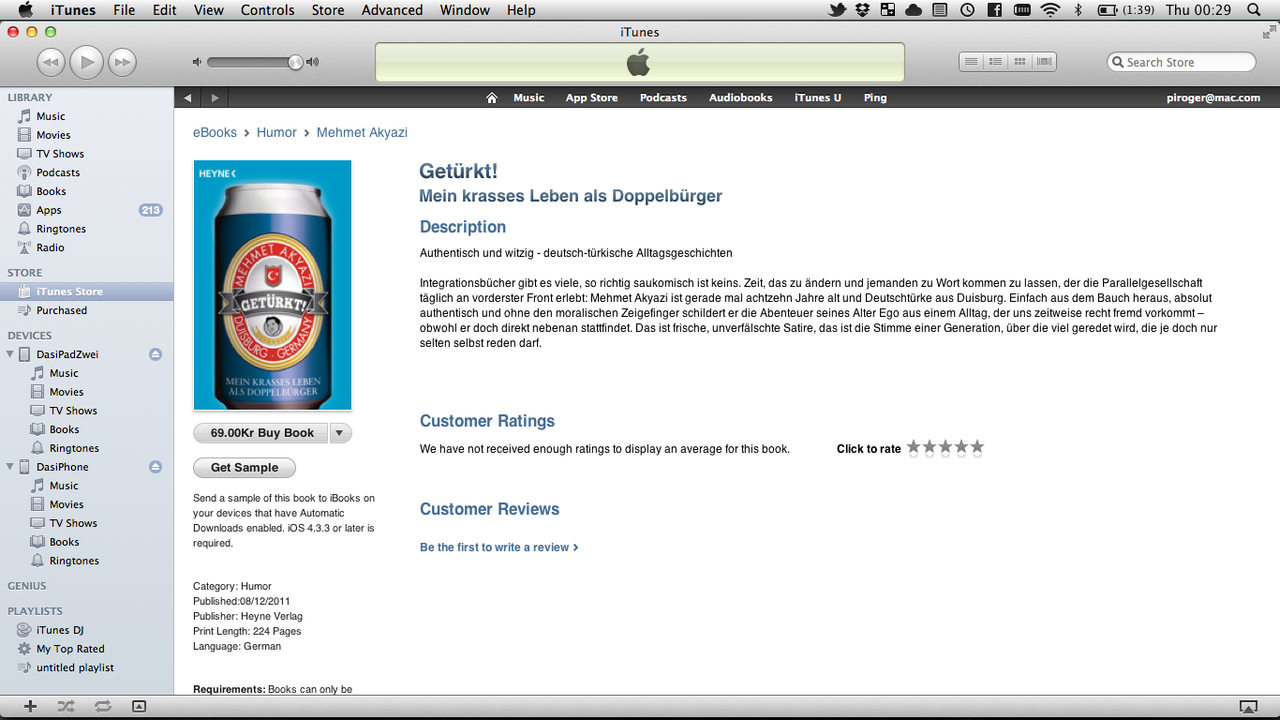 Så kan man köpa böcker i iTunes Store också!