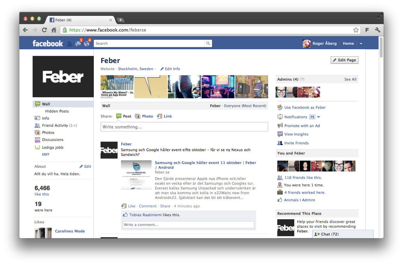 Gilla oss på Facebook!