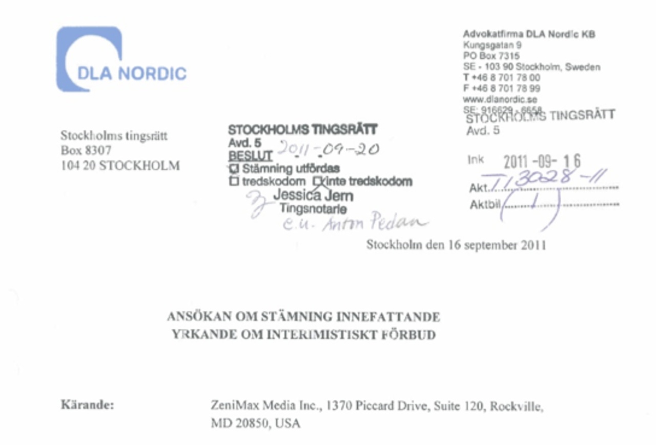 Studera stämningen mot Notch