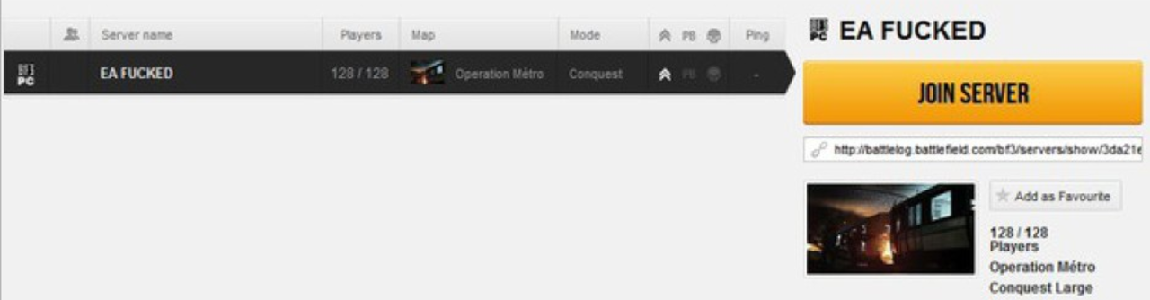 Battlefield 3-betan hackad