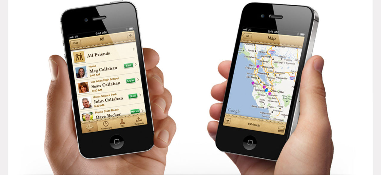 Find My Friends - tjänsten som gör precis det den heter