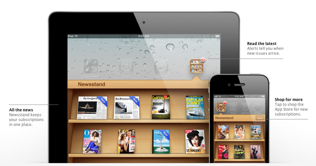 Newsstand ska förenkla din tidningsläsning