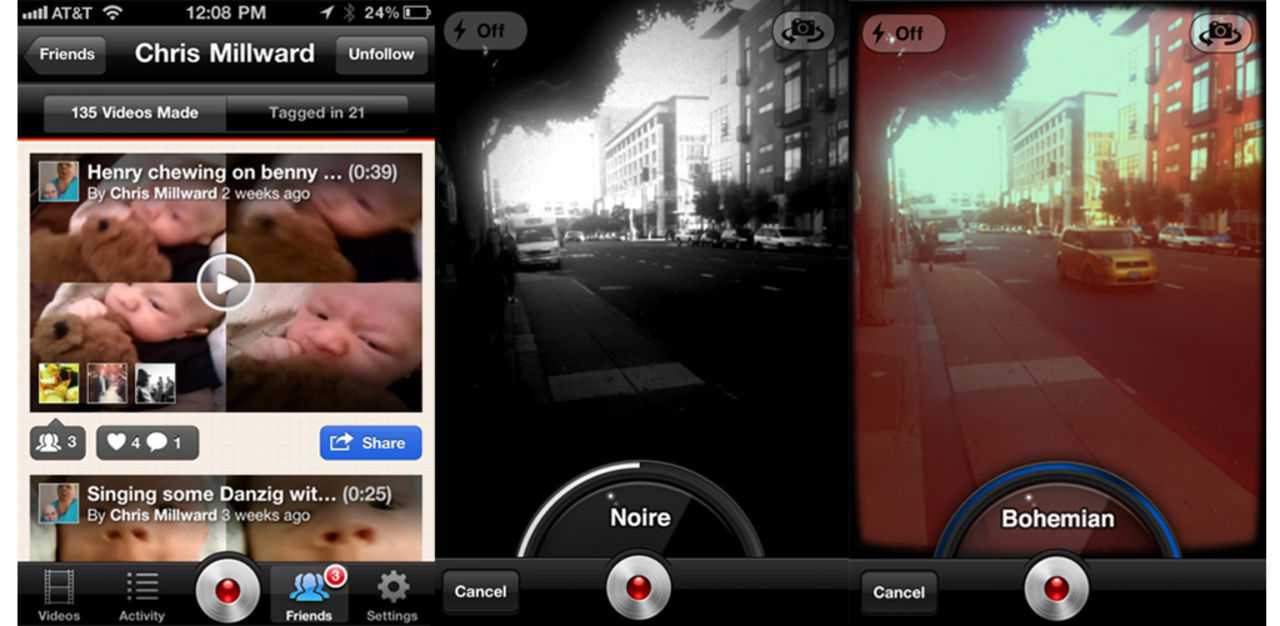 Appen Socialcam har laddats hem 2 miljoner gånger