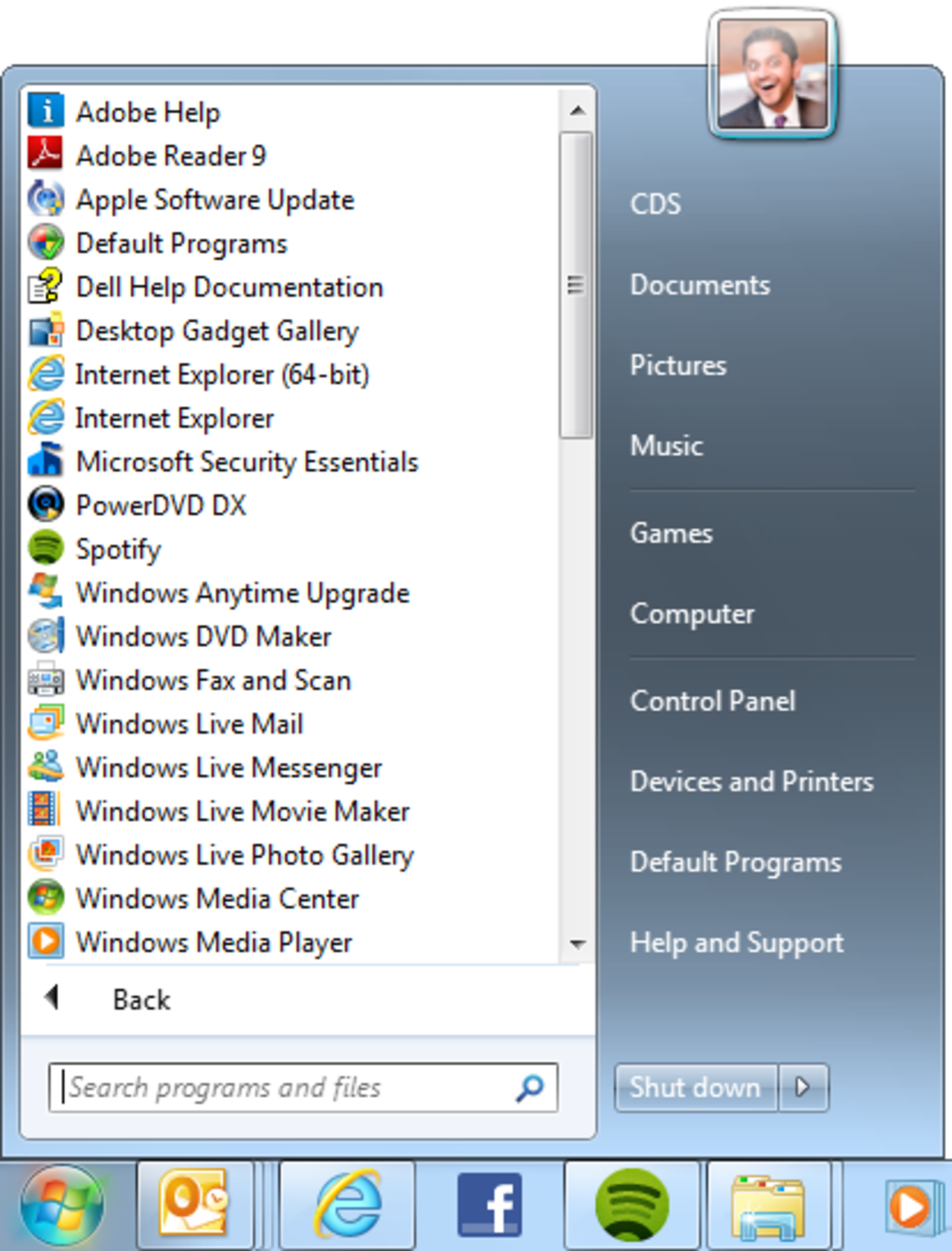 Metro-gränssnittet är en utveckling av startmenyn