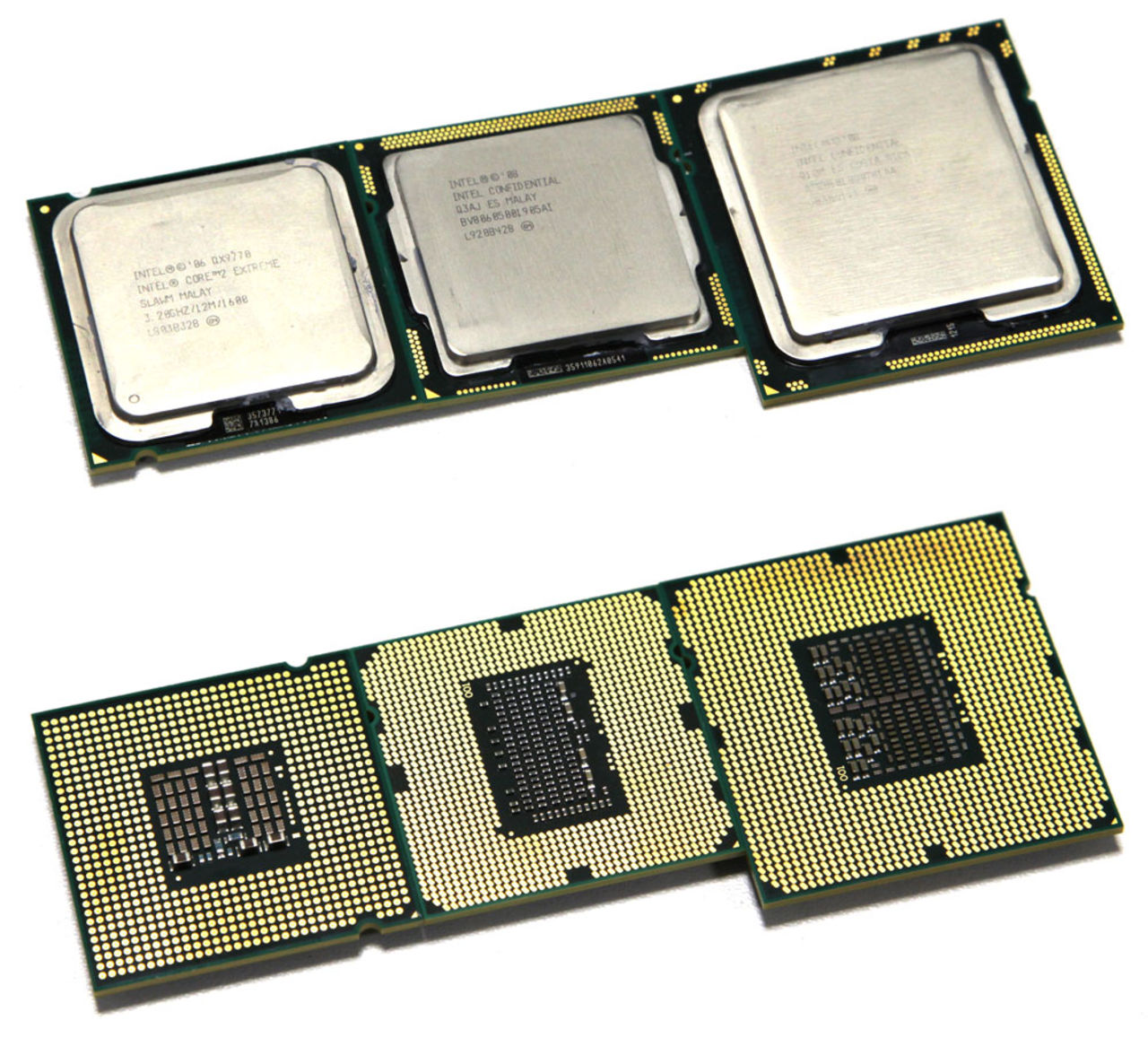 Intel lägger ner en del processorer