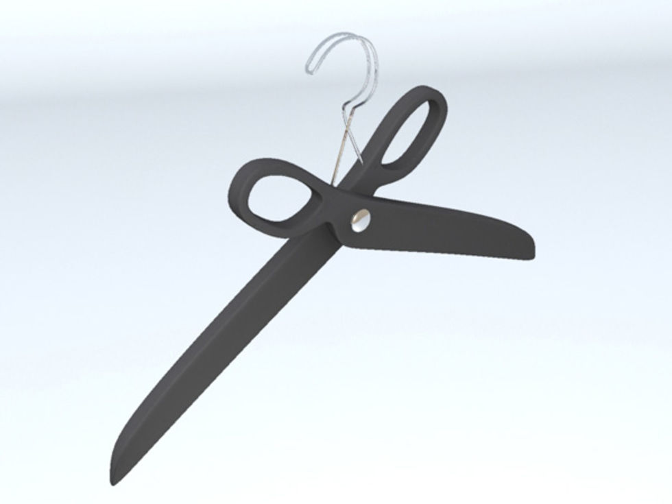 Scissor Hanger. av Igor Vig. Feber / Hem