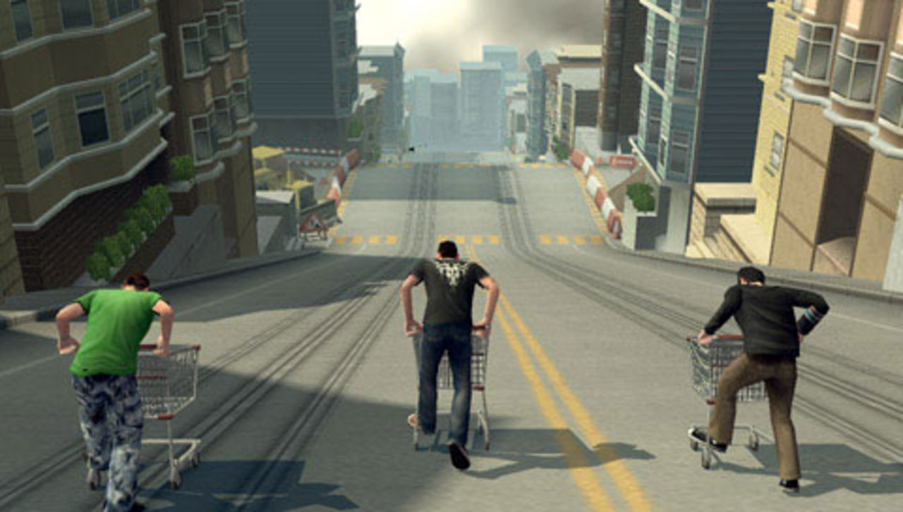 Bilder från Jackass-spelet