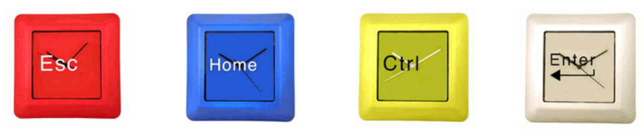 Väggklockor för datanörden