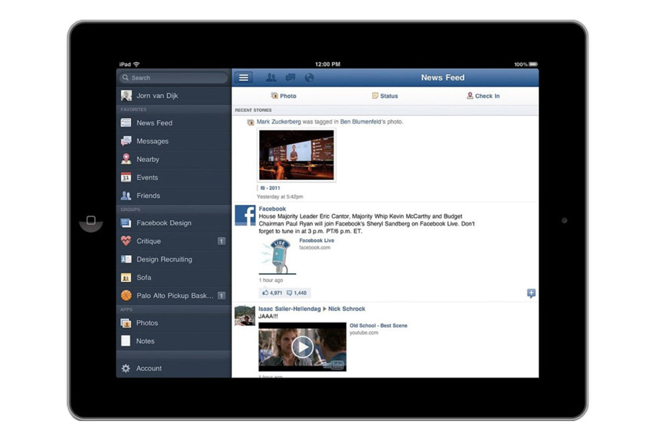 Facebook för iPad är (strax) här!