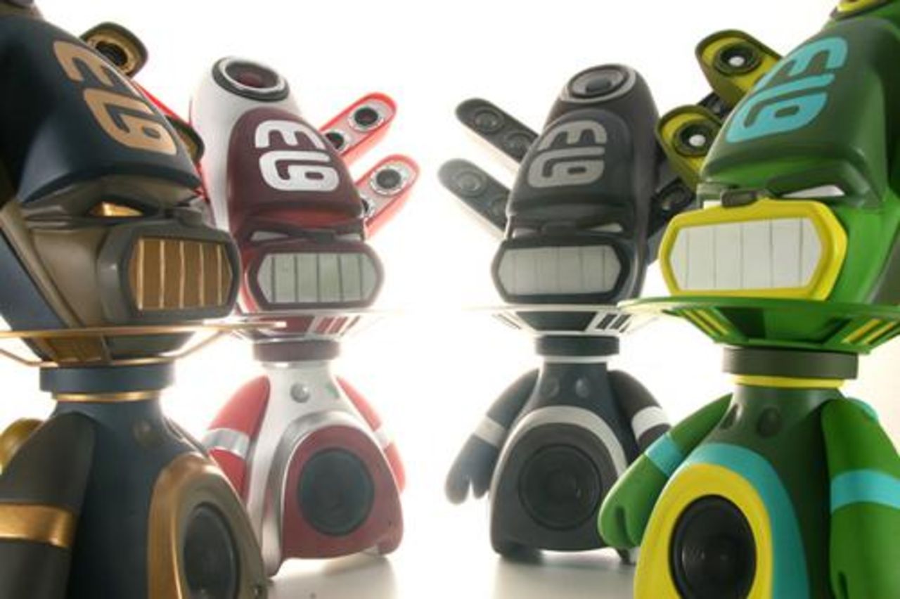 Mini Gods - högtalare som ser ut som totempålar