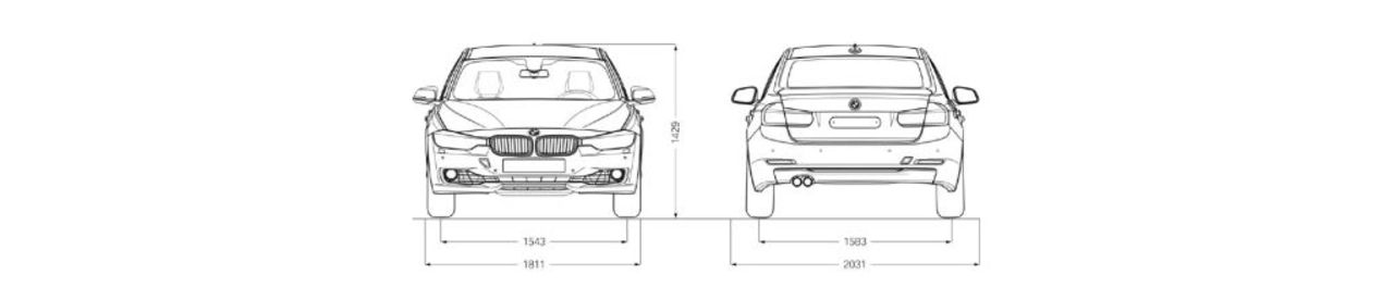 Så här ser nya BMW 3-serie ut på skiss