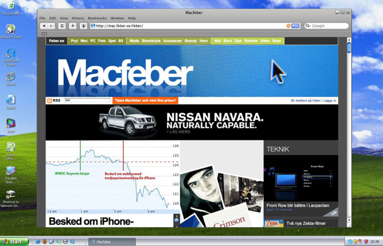 Safari nu även för Windows!