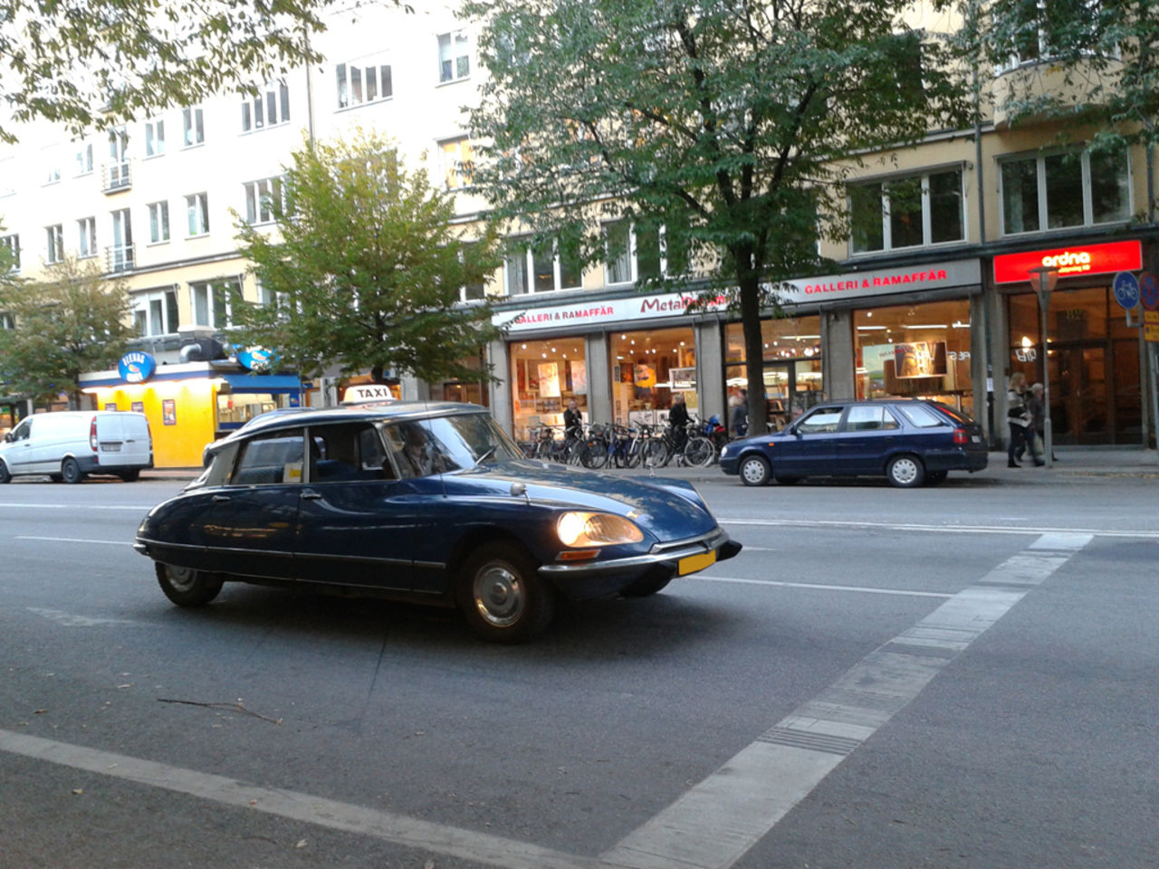 Annorlunda taxi i Stockholm