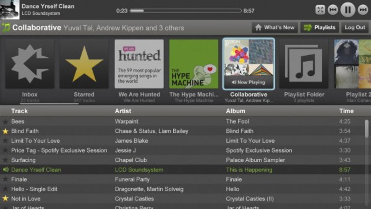 Boxee Box får Spotify