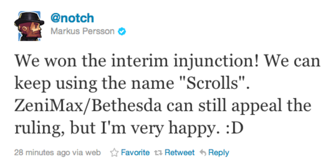 Mojang får behålla Scrolls