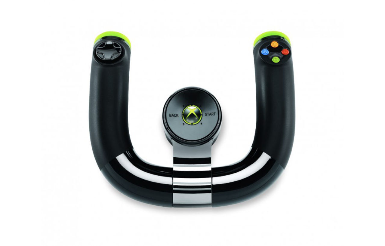 Trådlös ratt-kontroll till Xbox 360