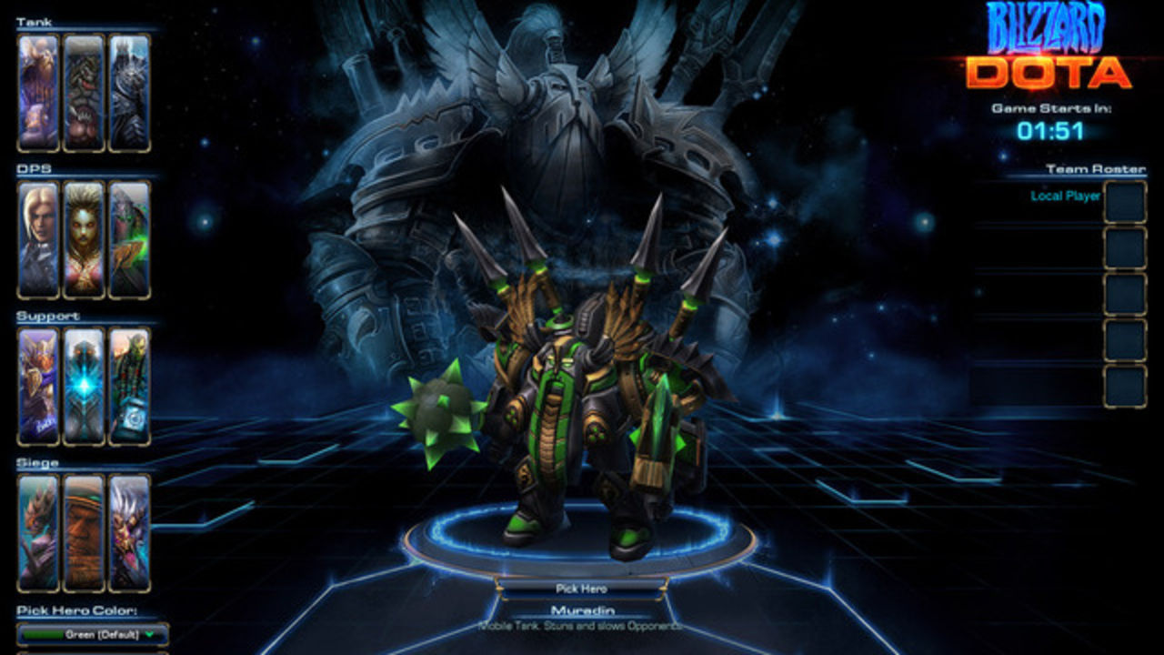 Hjältarna och klasserna i Blizzards nya DOTA