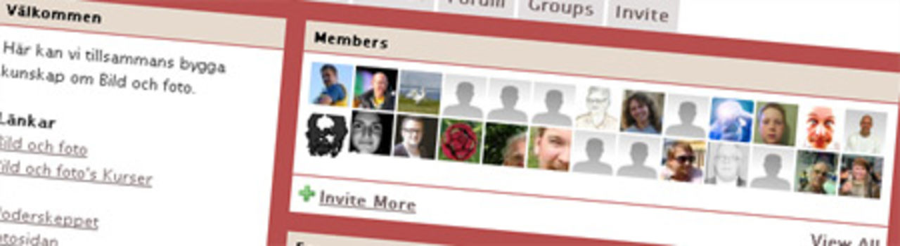 Nytt fotocommunity