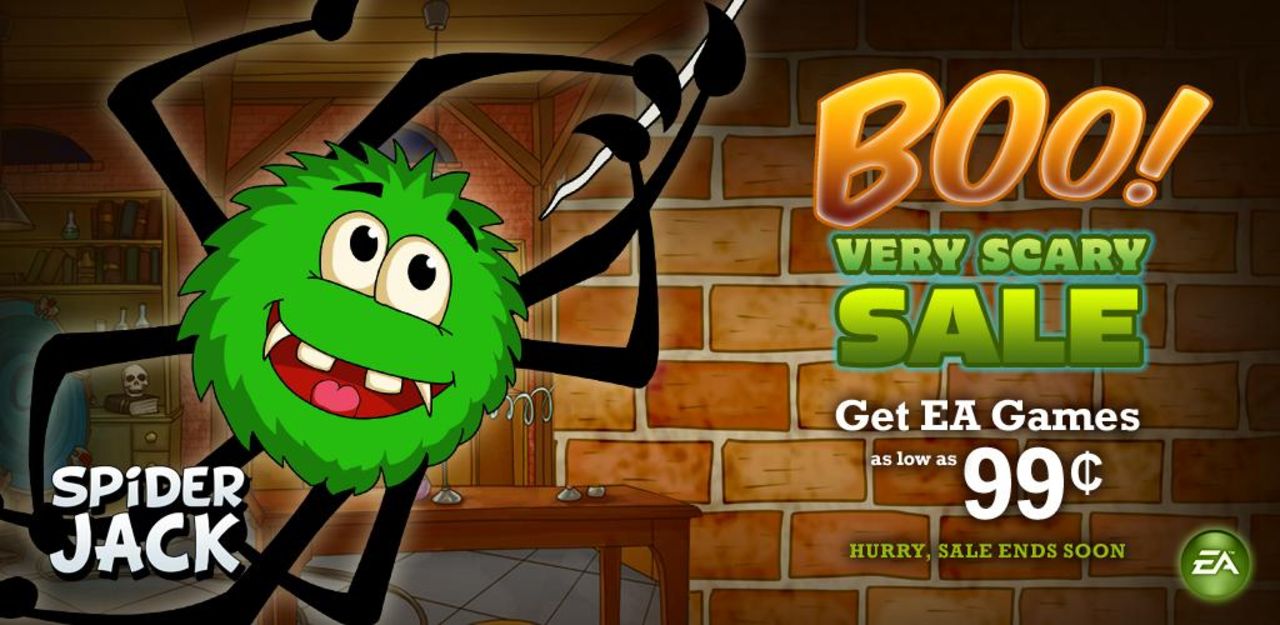 Chillingo tillbaks igen på Market med Spider Jack