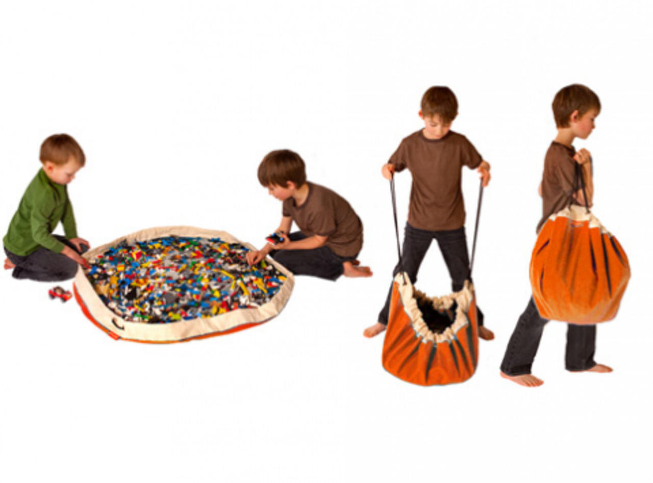 Matta och förvaring i ett