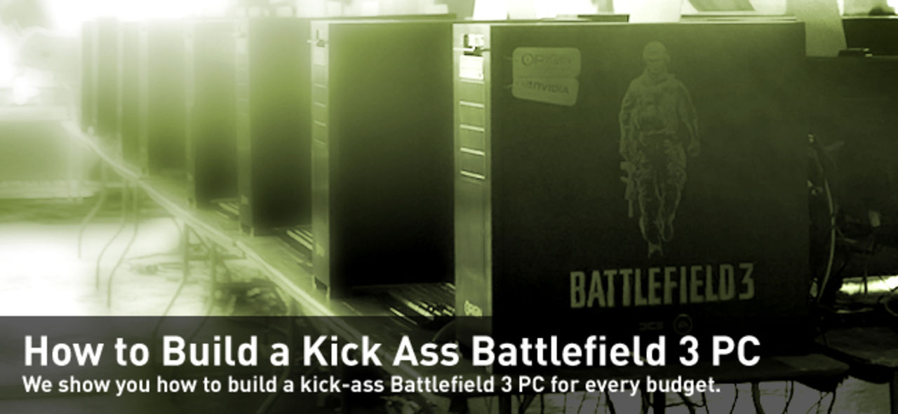 Hur bygger man en Battlefied 3-PC?