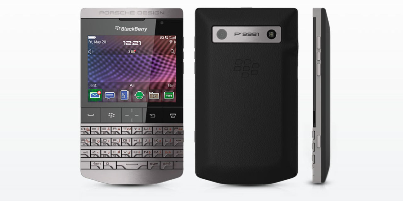 Porsche Design släpper Blackberry-mobil