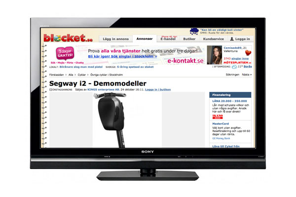 Blocket Tv Blocket goes reality-TV. Köp- och sälj-sajten dyker upp i TV-rutan i ...