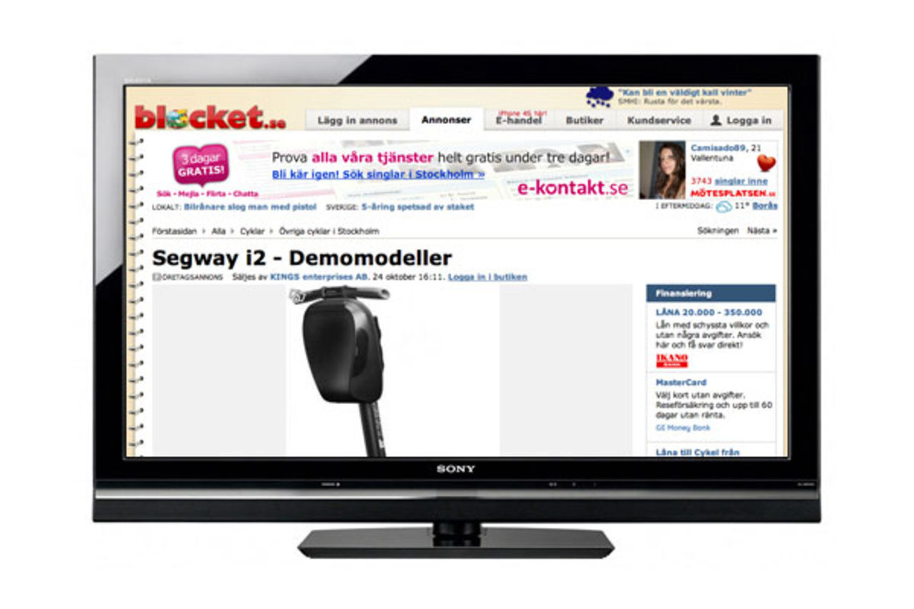 Blocket goes reality-TV