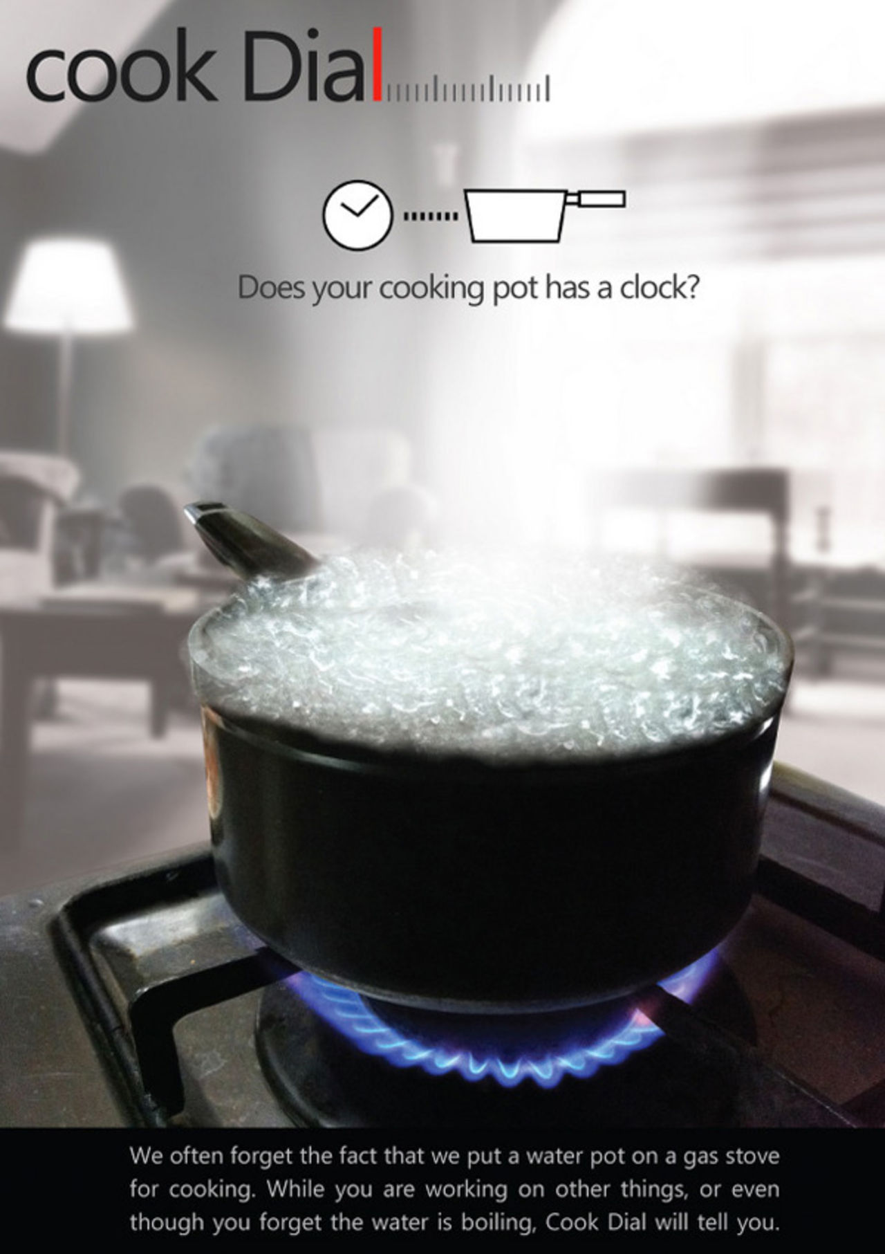 Perfekt kokat vatten