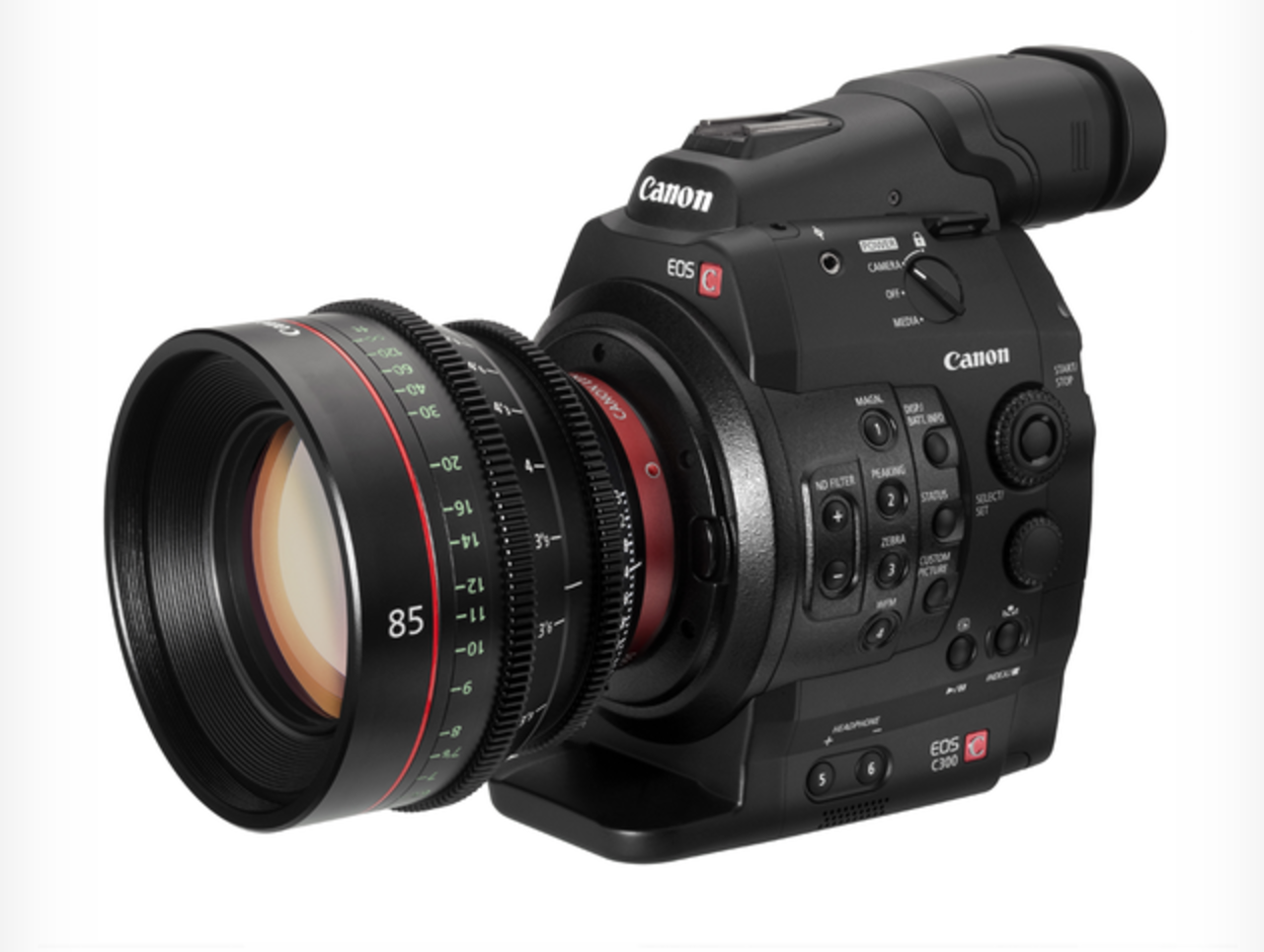 Canon C300 utmanar RED
