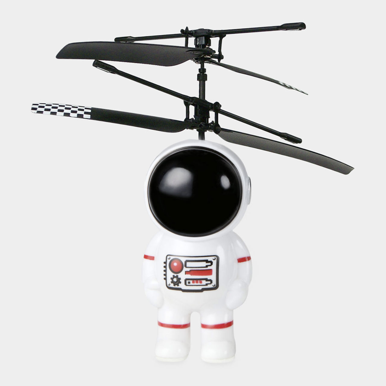 En flygande rymdgubbe