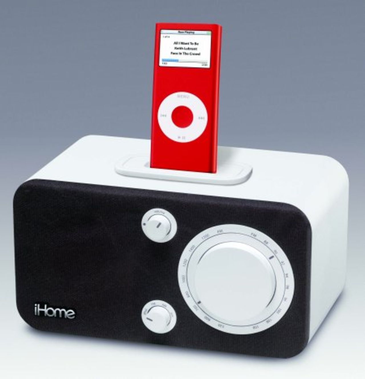 iPod-docka med retrolook