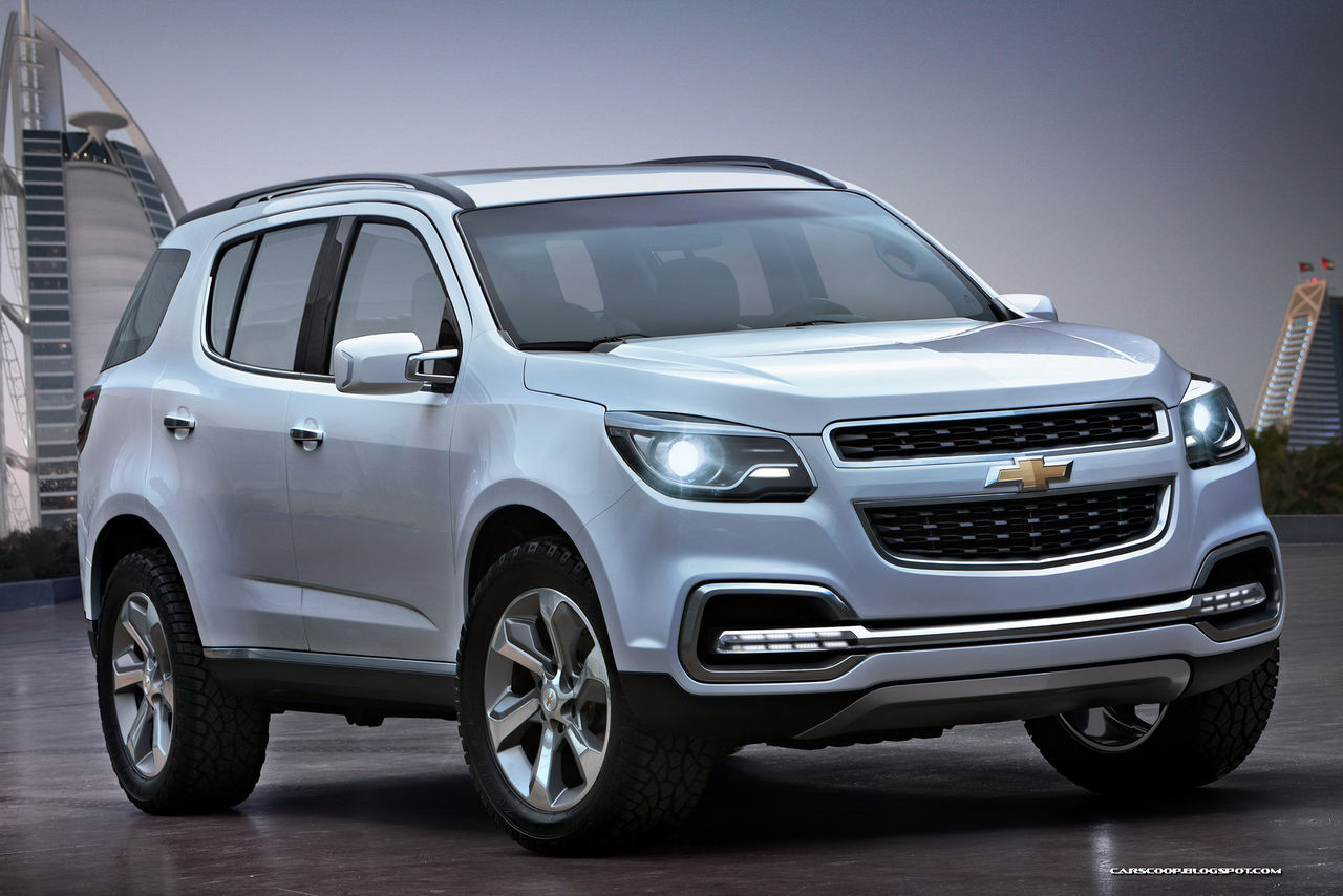 Nya Chevrolet Trailblazer visad som förseriebil