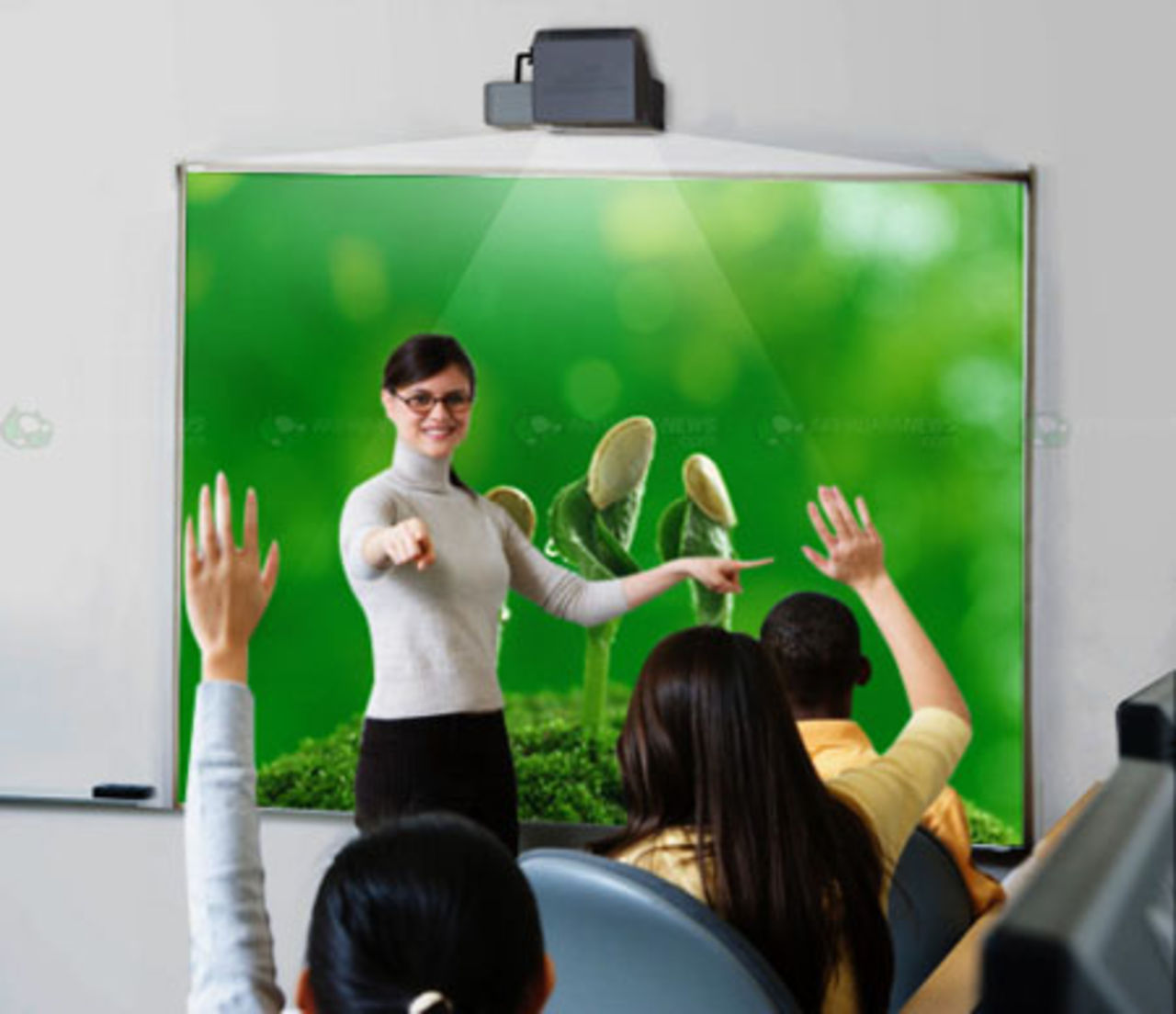 Smart projektor för trångbodda från Sanyo