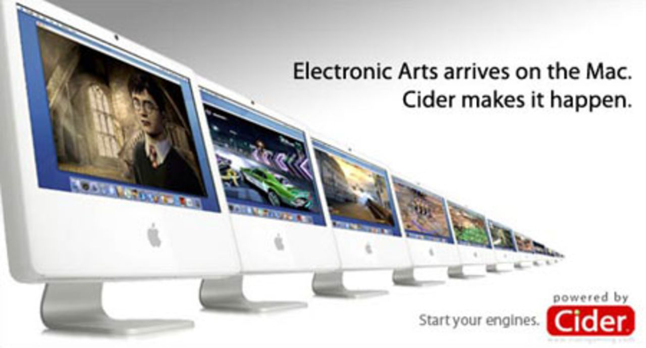 EA's spel använder cider-teknik 