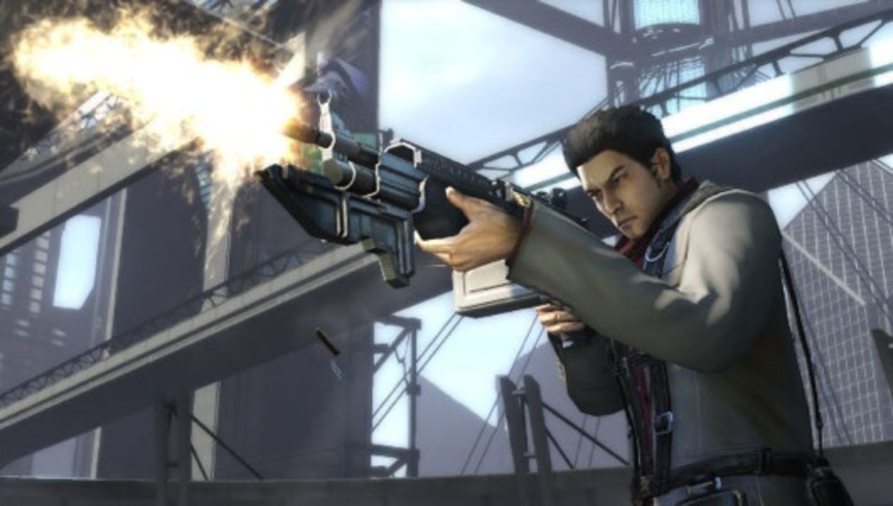 Kazuma Kiryu gästar Binary Domain