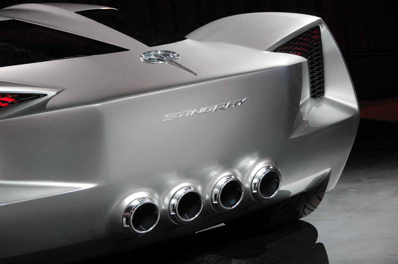 Skiss på Corvette C7