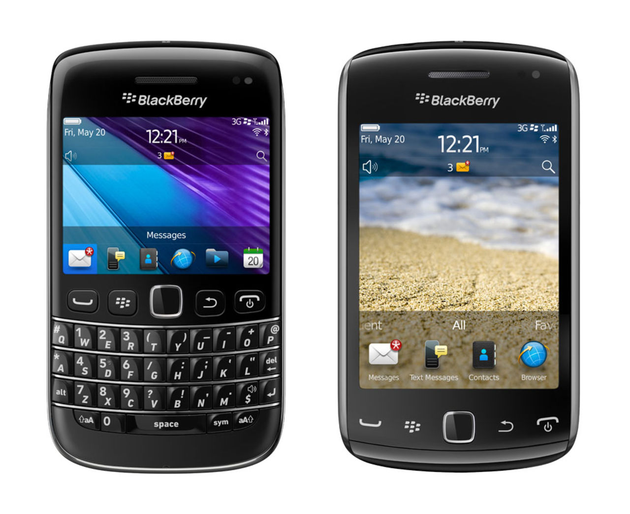 Två nya Blackberrys