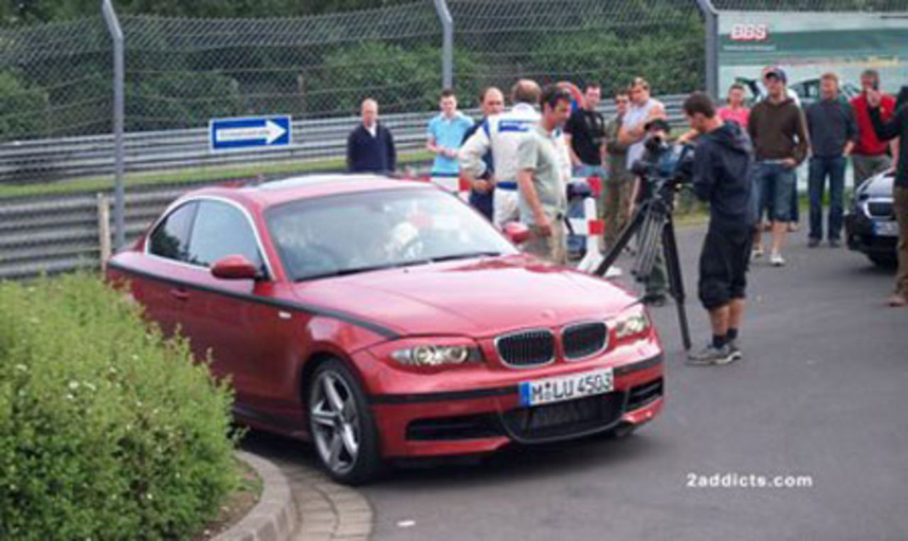 Spionbild: 1-serie coupé med M-paket