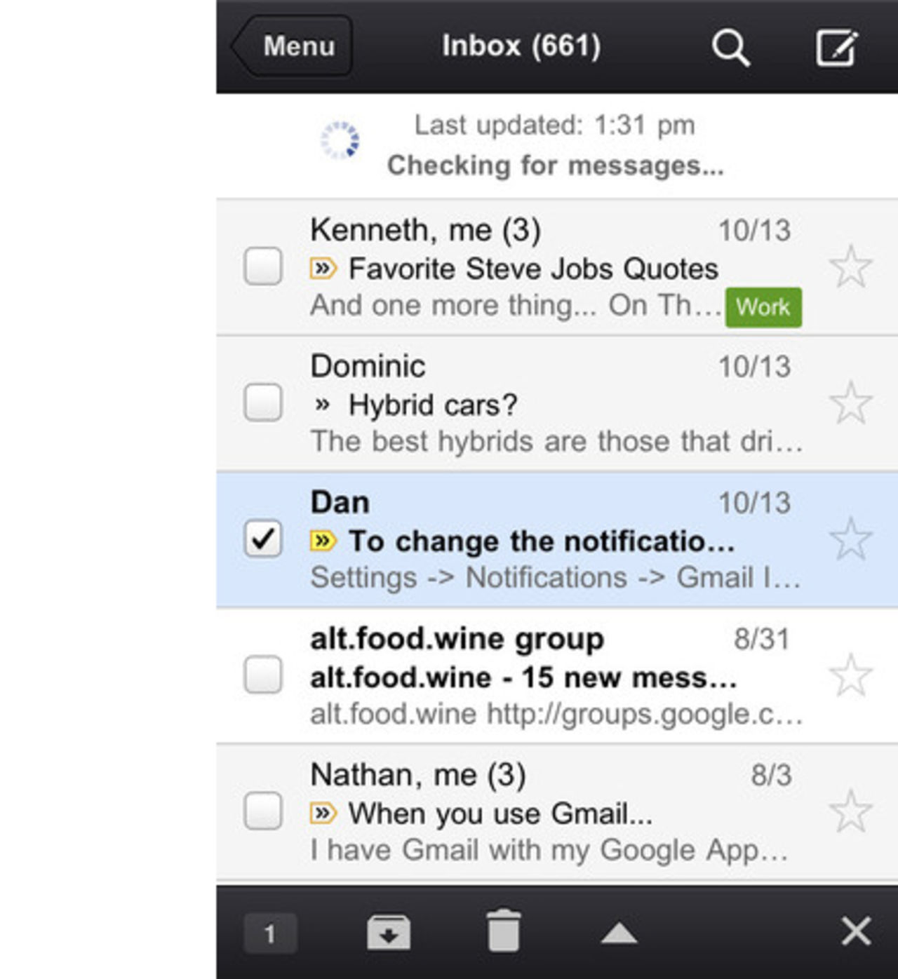 Gmail är tillbaka för iOS